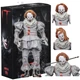 NECA IT Well House Pennywise Clown 2017 Ultimate 7" Action Figure 1:12 Scale