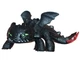 2014 Spin Master Dreamworks How To Train Your Dragon Toothless Figure