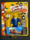 2002 Playmates THE SIMPSONS Superintendent Chalmers Action Figure WOS MOC C-8.0
