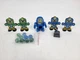 Takara B-Daman Bomberman Plastic Targets W/ Targets &  Marbles