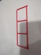 Vtg Batman Batcave LONG GUARD RAIL Toybiz DC playset red accessory weapon part