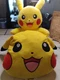 Pokemon Pikachu Plush Build A Bear Plush 18" w/sound & Pikachu Plush Pillow