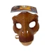 Jurassic World Camp Cretaceous Tyrannosaurus Rex Mask Brown Moveable Jaw New