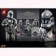 Hot Toys MMS643 Star Wars Clone Trooper Silver Chrome 1/6 Limited Action Figure