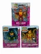TMNT X GODZILLA Leonardo Michelangelo & Raphael 2025 Playmates Toys Complete Set
