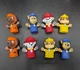 Nickelodeon Paw Patrol Finger Puppet 2 Sets 4 Pieces Each