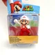 Super Mario Fire Mario 2.5" Action Figure - Jakks Pacific - Brand New
