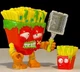 The Grossery Gang Series 3 Putrid Power Fungus Fries Action Figures W/Fry Basket
