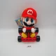 JK39 Mario Nintendo Mario Kart Cart Car Takara 1993 Plush 6" Toy Japan