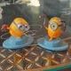 Universal Studios Minions Fast Food Toy Figures Set of 2 Age Level 3-7 Years