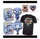 Funko Pop Marvel Collector Corps Spider-Man Blue - 3XL Shirt