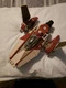 Star Wars V-Wing Starfighter Clone Wars Ship 2007 Hasbro C-031D Incomplete