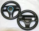 2 x Mario Kart Steering Wheels for Nintendo Wii & Wii U - Old Skool (BLACK)