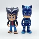 PJ Masks Catboy & Howler Figures Lot Werewolf Villain Bad Guy Disney Jr 3.5&rdquo;