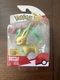 NEW Jazwares Pokemon LEAFEON Articulated Battle Action Figure Mint Condition Box