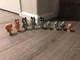 Bluey Toy Figures Lot Of 9 Moose Toy