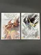 Lot Of 2 Gundam Bandai Manual Original 1/100 Scale MG MSN-04 RX-0