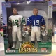 Kenner Starting Lineup NFL HOF Legends Joe Namath & Johnny Unitas Boxset 1998