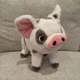 Disney Store Plush Pua Pig Moana Original Authentic Plush  White Gray