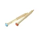 2pcs Nail Hand Drills Nail Art Piercing Tool for Dangle Charm (Golden)