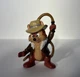 Vintage Disney 2 1/2" Rescue Ranger Chip with Whip Figure 
