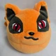 Vtg Zuru Naruto 5" Anime Pop Kurama Nine Tails Fox Plush Toy, Collectible