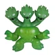 Vintage Heroes of Goo Jit Zu Ultra Rare HYDRA Moose Figure Green Three Heads