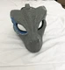 Dino Mask Velociraptor Blue Jurassic World Dinosaur Mask Toy Fursuit Head Mattel