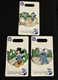 Disney Parks 25th Anniversary Pin Trade Set Stitch Mickey Minnie Daisy Donald