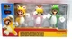 Jakks Super Mario 3D World 3 Multi-Pack Bowser's Fury Figures Peach Luigi Mario