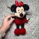 NWT Minney Mouse Disney Red Pajamas Beanie Plush Bean Bag