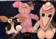 NECA Gremlins Musical Dancing Gizmo, Christmas Story Dancer, Beetlejuice, Lot 3