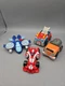 Lot O 4 Playskool Heroes Transformers Rescue Bots Heatwave Wedge Whirl Easy 2 Do