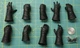 Hot Toys DX27 DX28 Darth Vader Full Hand Set with Pegs - Star Wars - Kenobi