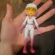 Peach w/ helmet action figure Super Mario Bros Movie Nintendo Jakks Pacific 5&rdquo;