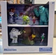 Disney Parks Monsters Inc Mike Sulley Boo Yeti 7 pc Figurine Figure Playset NEW