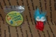 Dr. Seuss Collector's Items - Rare Gerald Talking Pin & Thing 1 Thing 2 Keychain