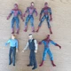 ToyBiz Spider-Man 2: Super Poseable Spider-Man Action Figure lot 6 inch