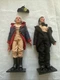 1976 George Washington & Abraham Lincoln Fun World vtg 70s Figure Lot Rare