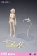 86TOYS 1/12 T86-ST04-A Pale Super Large Bust 6" Female Action Figure Head Body