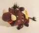 Disney Lion King Broadway Musical Pumbaa 10&rdquo; x 7" Plush - Like New w Tag Warthog