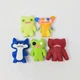 Fuggler Funny Ugly Monster PMI Spin Master - Lot of 5 NEW Open Figures (Bin11)