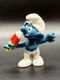 (B) Vintage Smurfs Figure 20048 Popsicle Smurf 1979 Schleich Hong Kong