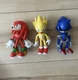 Sonic The Hedgehog 5" Inch Sega Figures Set Of 3 Unboxed