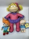 Vintage 1997 Nickelodeon Rugrats Applause CHUCKIE Tommy Angelica Plush