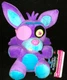FUNKO PLUSHIES FIVE NIGHTS AT FREDDY'S FNAF BLACKLIGHT FOXY PURPLE NEW WITH TAGS
