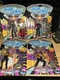 Star Trek Lot of 4 Figures Playmates SEALED Klingon,borg,Picard & Worf