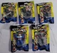 NEW-5 Heroes Goo Jit Zu Minis Captain America - Sam Wilson, Black Widow, Miles 