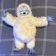 2001 Playing Mantis Rudolph Christmas Bumble 17" Abominable Snow Monster Working