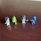 Just Play PJ Masks Catboy , Gekko & 2 Romeo Mixed Lot 4 Small Plastic Figures